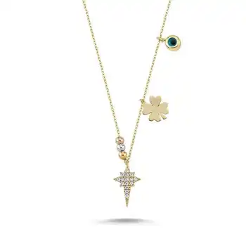 

Pole Star Gold Fortune Necklace 03-340-KL4889