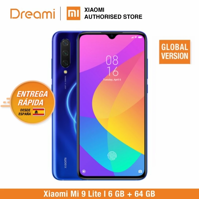 Глобальная версия Xiaomi mi 9 Lite 64 Гб rom 6 ram (оригинал) lite64 ГБ lite 9lite64 | Мобильные