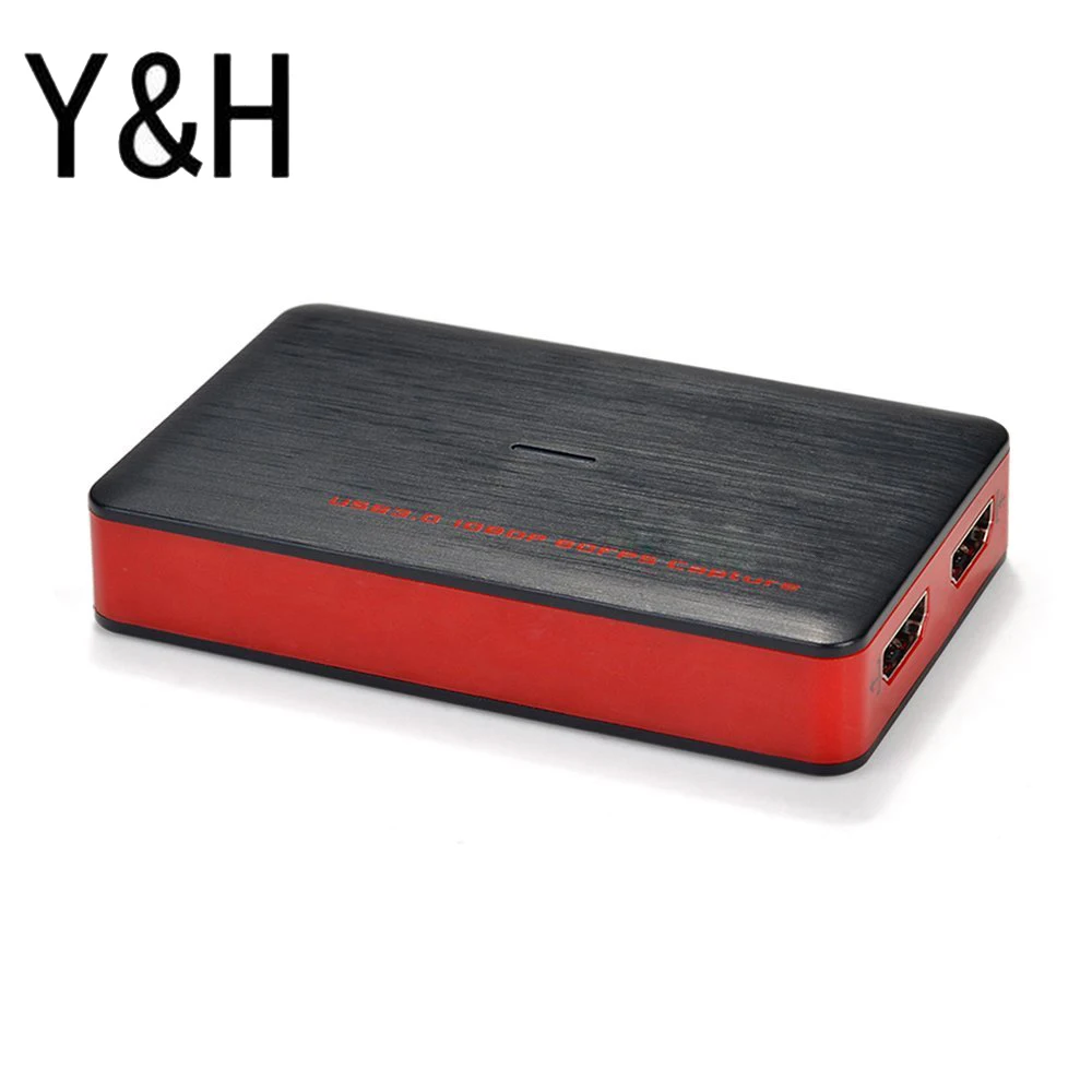 Y & H HD 1080P 60fps карта захвата игры HDMI к USB 3 0 видео рекордер устройство для Winodws Mac Linux