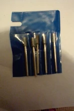 5PC diamante afilador de motosierra Burr piedra archivo se adapta a 1453 artesano de diamante barra Mill herramienta rotativa 5/32