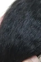 Yaki-cierre Frontal de cabello humano liso, malla con división Frontal, 150 de densidad, 4x 4/13x 4/13x6