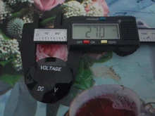 Voltímetro Digital para motocicleta, voltímetro Digital con pantalla LED, resistente al agua, Mini DC5V-48V redondo