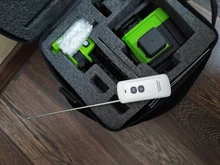 Clubiona-Nivel láser de línea IE16R, profesional, alemán, Core, para suelo y techo, 4D, verde, con batería de iones de litio de 5000mah