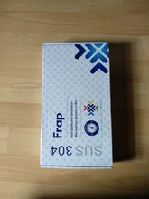 Frap-grifos de acero inoxidable para cocina, mezclador de un solo Mango, de un solo orificio, para fregadero, Y40107