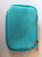 BUBM portátil 2,5 carcasa de disco duro externo cubierta, 2,5 pulgadas Bolsa disco HDD caja de protección electrónica organizador de viaje/bolsa de Cable