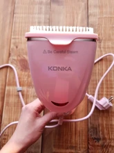 Konka-Plancha de vapor para hogar y viaje, plancha potente para ropa portátil, 1500 W, plancha en 15 segundos