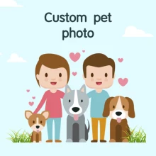 Прямая поставка индивидуальный кулон для домашних животных ожерелья