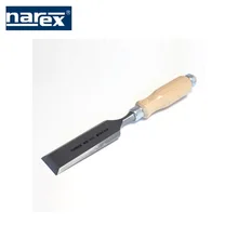 Стамеска плоская с деревянной(светлой) ручкой 40 мм, NAREX