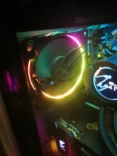 Radiator Fan-Cover Liquid-Cooler 120mm Fans Water-Cooling-Accessories Acrylic 3pcs/Lot