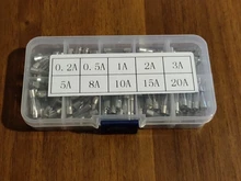 Assorted-Kits Glass-Tube-Fuse 5x20mm Quick-Blow Promotion 100pcs-Set