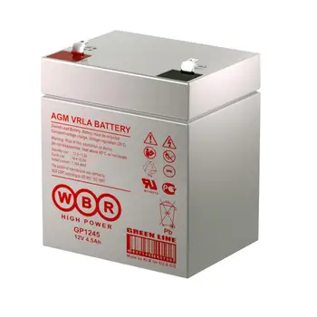 

Battery 12 v 4.5ah WBR gp1245