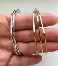 2020 oro nuevo Metal aleación flecha enlace cadena brazalete torcido nuevo tres capas romántico abierto brazalete/pulsera Set para mujeres