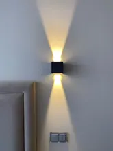 Wall-Lamps LED Bedroom Corridor IP65 Adjustable Porch Outdoor Waterproof And 12W Ce Courtyard
