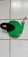 Largo Nylon correa para perro cordón adiestramiento al aire libre paseo ancho 2,5 cm largo 1,8 M 3M 6M 10M 15M 20M 30M 50M con mango de algodón