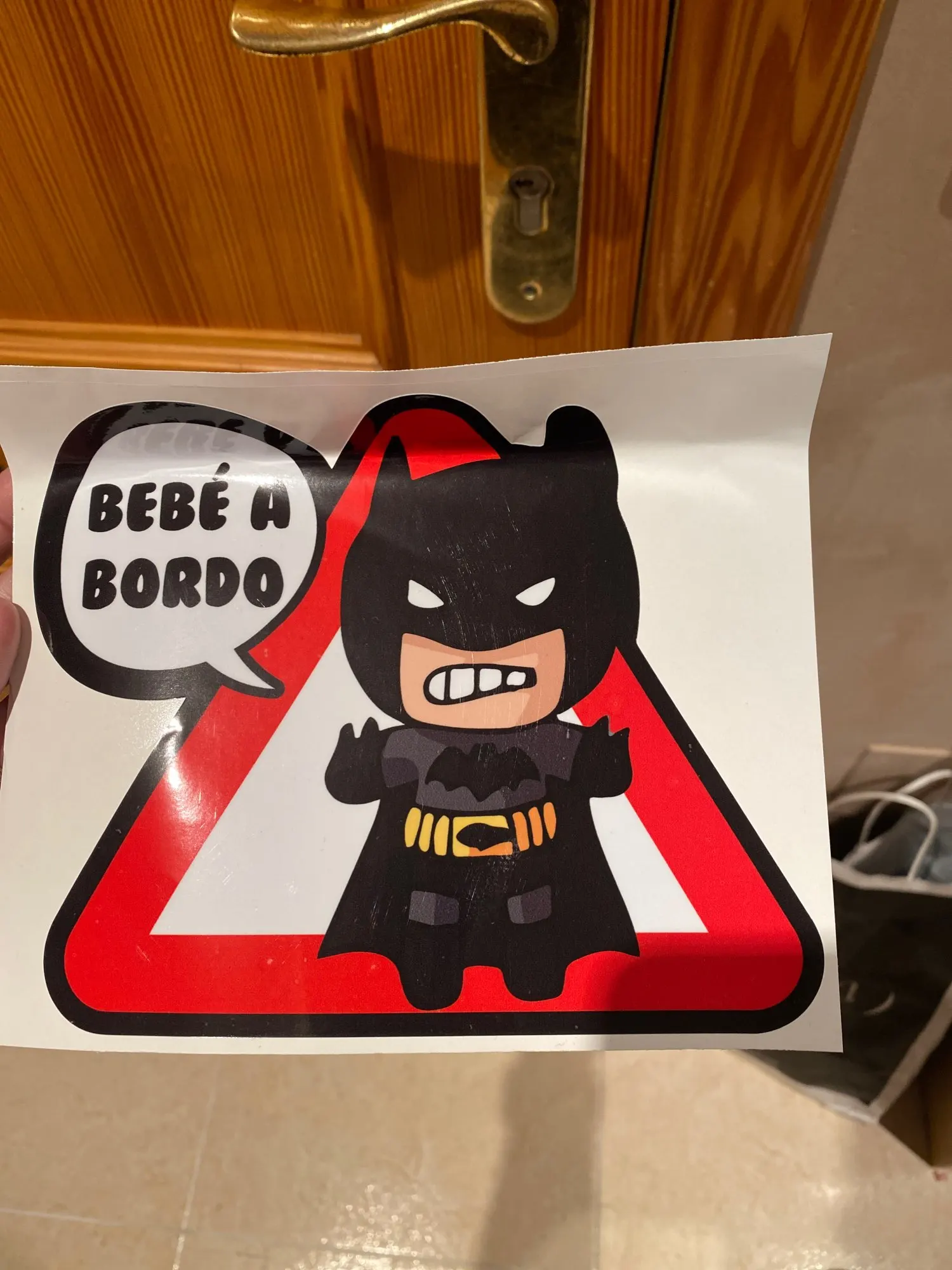 marca quemado historia BEBE A BORDO BATMAN COMIC DC PEGATINA VINYL STICKER DECAL COCHE PEGADO  DENTRO €0.99 headpinz.com