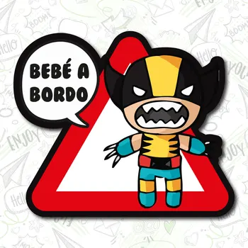 

BABY ON BOARD BATMAN DC COMIC BUMPER VINYL DECAL STICKER AUFKLEBER CAR