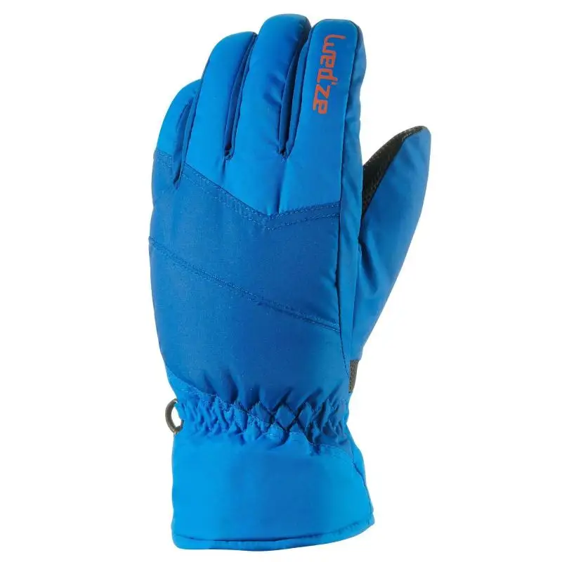 ПЕРЧАТКИ ГОРНОЛЫЖНЫЕ ДЕТСКИЕ 100 WEDZE. Decathlon - Цвет: Синий