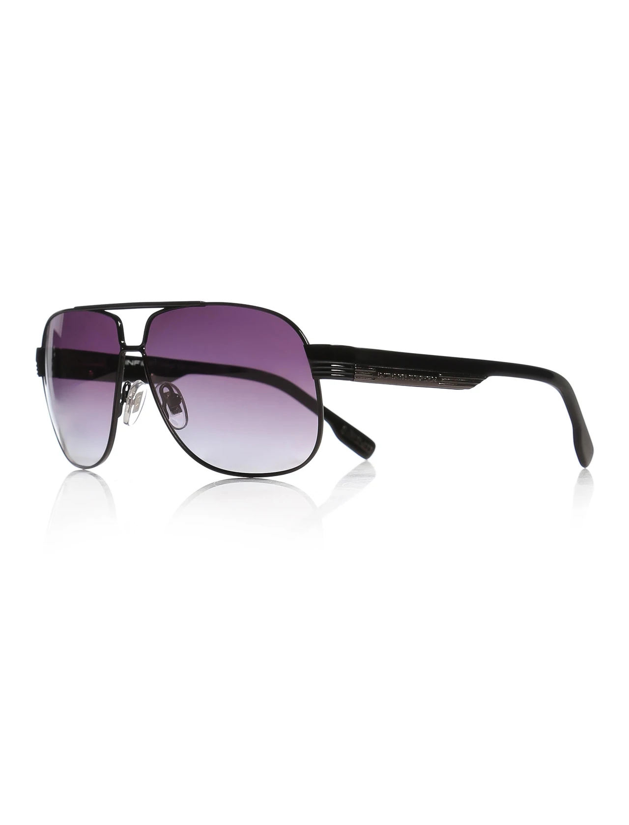 

Men's Sunglasses ID 3953 222 METAL BLACK RECTANGLE ORGANIC RECTANGLE 61-12-130