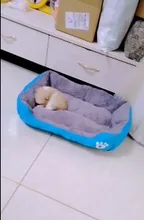 Cama para perro supersuave, perrera grande de algodón, alfombrilla para cachorros, manta impermeable para gato, nido de gato Kawaii de talla grande, accesorios para mascotas
