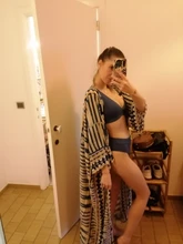 INGAGA Bikinis Sexy cintura alta traje de baño mujeres traje de baño Bikini Push Up de canalé de baño trajes de baño negro Bikini con cuello en V 2021 nuevo