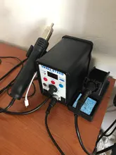 YIHUA-Estación de soldadura de aire caliente 8786D, bricolaje, Estación de Reparación Digital de teléfono, BGA SMD, herramienta de soldadura