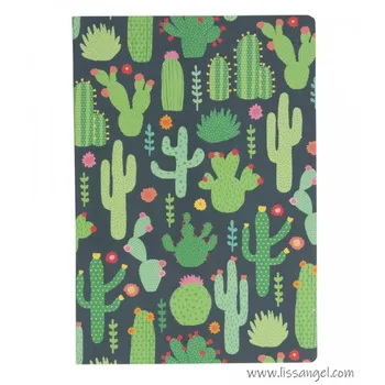 

Colorful Cactus Notebook (A5)