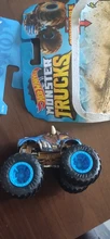 Ruedas de coche calientes para niños, modelo de camión monstruo BIGFOOT TIGER tiburón hueso coctelera Colección Metal fundido a presión