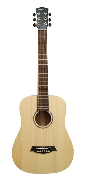 S-Mini Акустическая гитара, дредноут 3/4, с чехлом, Parkwood