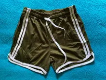 Pantalones cortos de culturismo para hombre, ropa deportiva de secado rápido, transpirable, informal, a la moda, novedad, verano, 2019