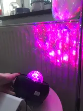 Projection-Lamp Night-Light Music-Speaker Remote-Control Romantic Ocean-Wave Starry Sky