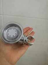 Soporte Universal ajustable para ducha de mano, soporte de ventosa, soporte de cabezal de baño, completamente chapado, estable
