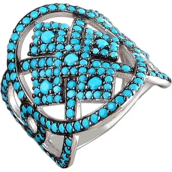 

Esthete ring with cubic zirconia