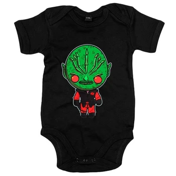 

Baby bodysuit Chibi Kawaii Soldier Visitor version lizard spoof V the Visitors