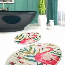 Коврики для ванной, Нескользящие Противоскользящие коврики, Нескользящие Противоскользящие коврики, Djt 2'Li набор 60X100 см-50X60 см