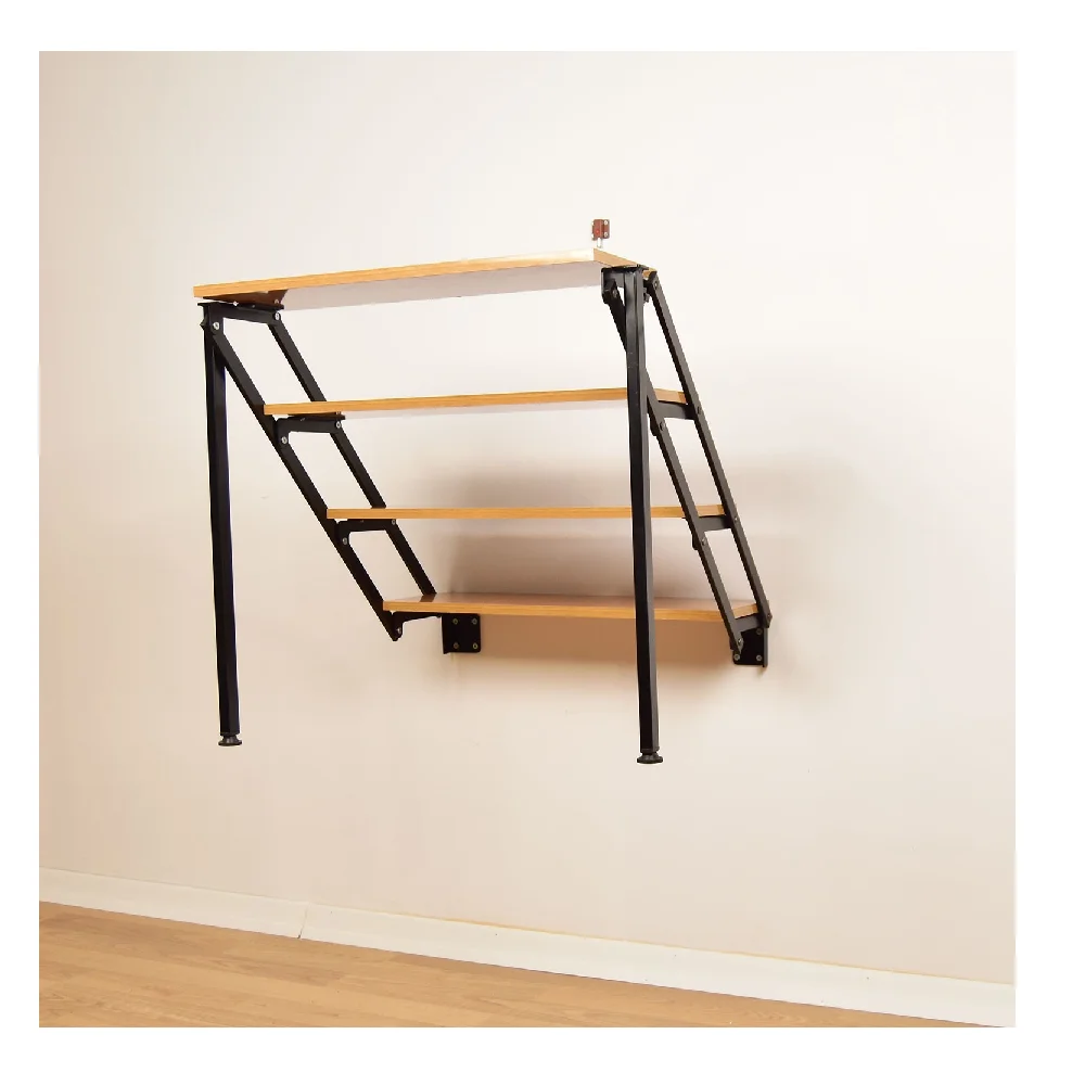 Foldable Retractable Shelf Dining Table Extendable Smart Home Stylishly Desk Furniture DIY |
