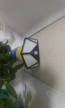 Solar-Light Garden-Decoration Motion-Sensor 100 Led Outdoor Waterproof 102 PIR 