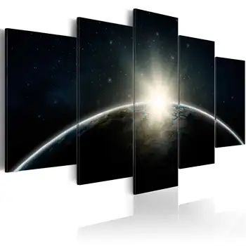 

Picture-Blue Planet-land-100x50 cm