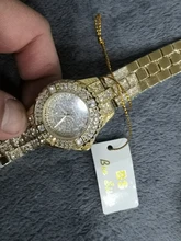 Relojes de oro con diamantes para mujer, pulsera femenina de marca de lujo con diamantes de imitación