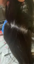 Addbeauty-Peluca de encaje tupé de poliuretano para mujer, extensión de cabello liso humano Remy, color negro Natural, doble nudo duradero