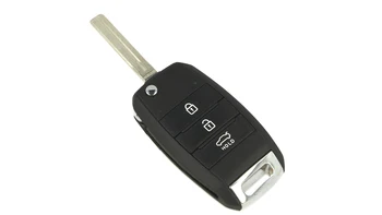 

Remote Key shell 3 buttons with blade HYNR14 battery on without Transponder chip for Kia Rondo Sportage Soul Rio Cee 'd
