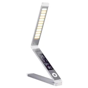 

NT-L05 LED rechargeable portable lamp for reading with thermometer and touch controls, brightness adjustment-Finitur