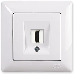 

PnpnElectrıc Gns Visage Ambiance HDMI Socket White