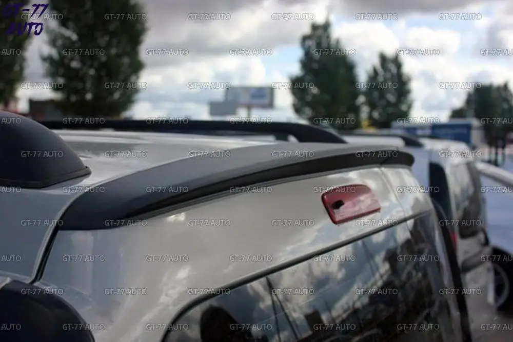 Spoiler on trunk lid case for Lada Largus 2012- lip saber exterior material ABS plastic styling tuning pad