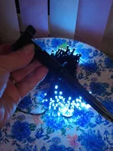 Solar String Lamps For Garden Waterproof Outdoor Lighting 5M 7M 12M 22M 6V Christmas