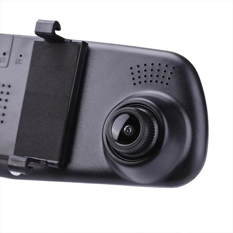 HD 1080P Car DVR Camera 4.3 Inch IPS Mirror Recorder DVR 3 in 1  Dual Lens Dash Cam Night Vision 170° Wide Angle Video Recorder backup camera mirror