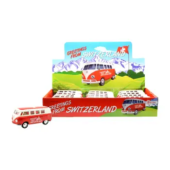 

VW Clásicco red with Swiss print (12pcs. In DB DD) toy store articles created Manual