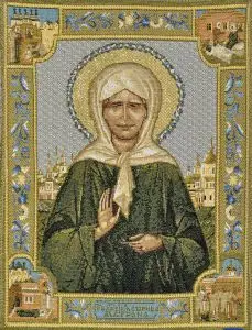 

Icon Holy matron (25x35) in a single frame