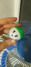 1pc 3.8cm Pet Parrot Toy Bird Hollow Bell Ball For birds Chew Fun Cage Toys
