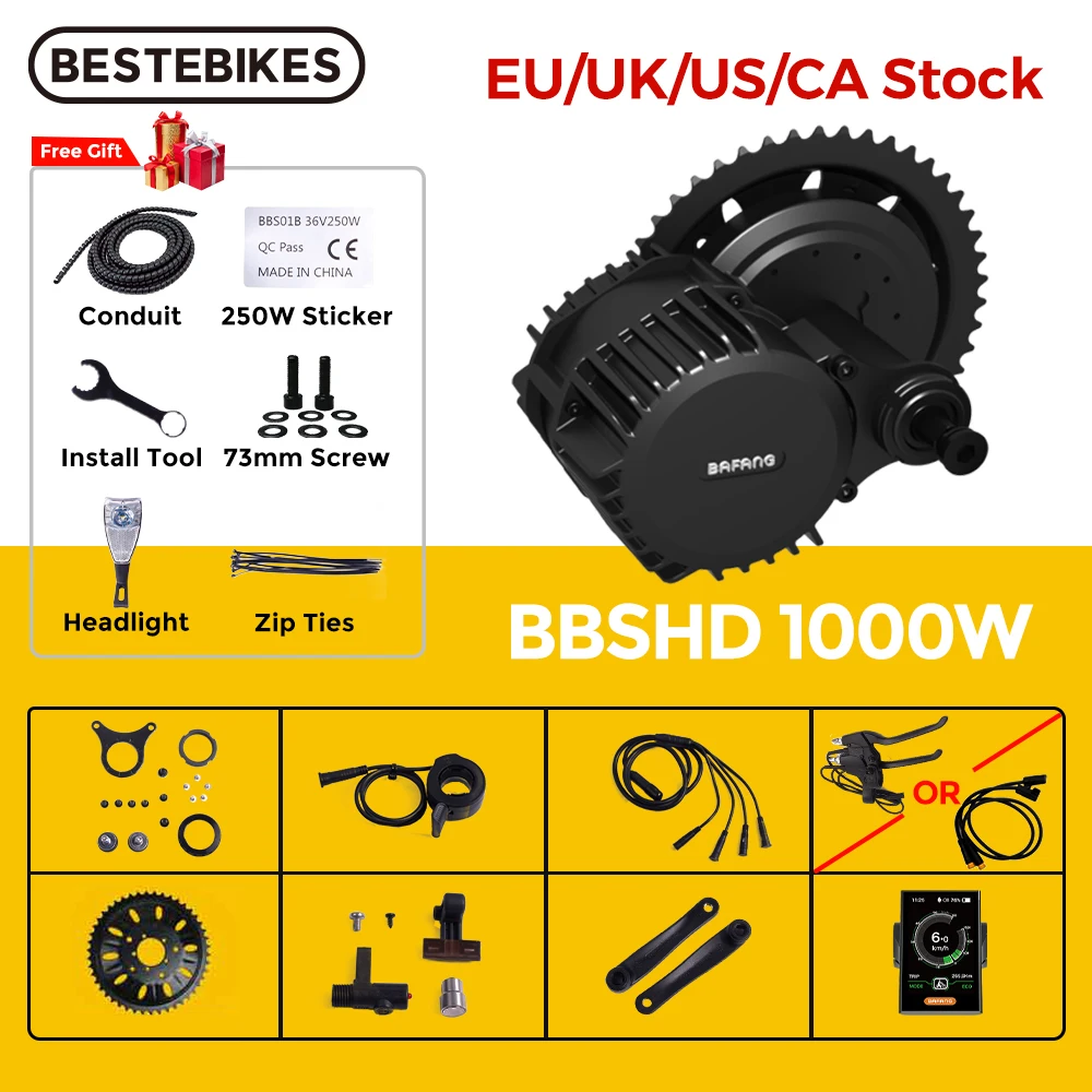 Bafang Motor Bafang Bbshd 48v 52v 1000w 