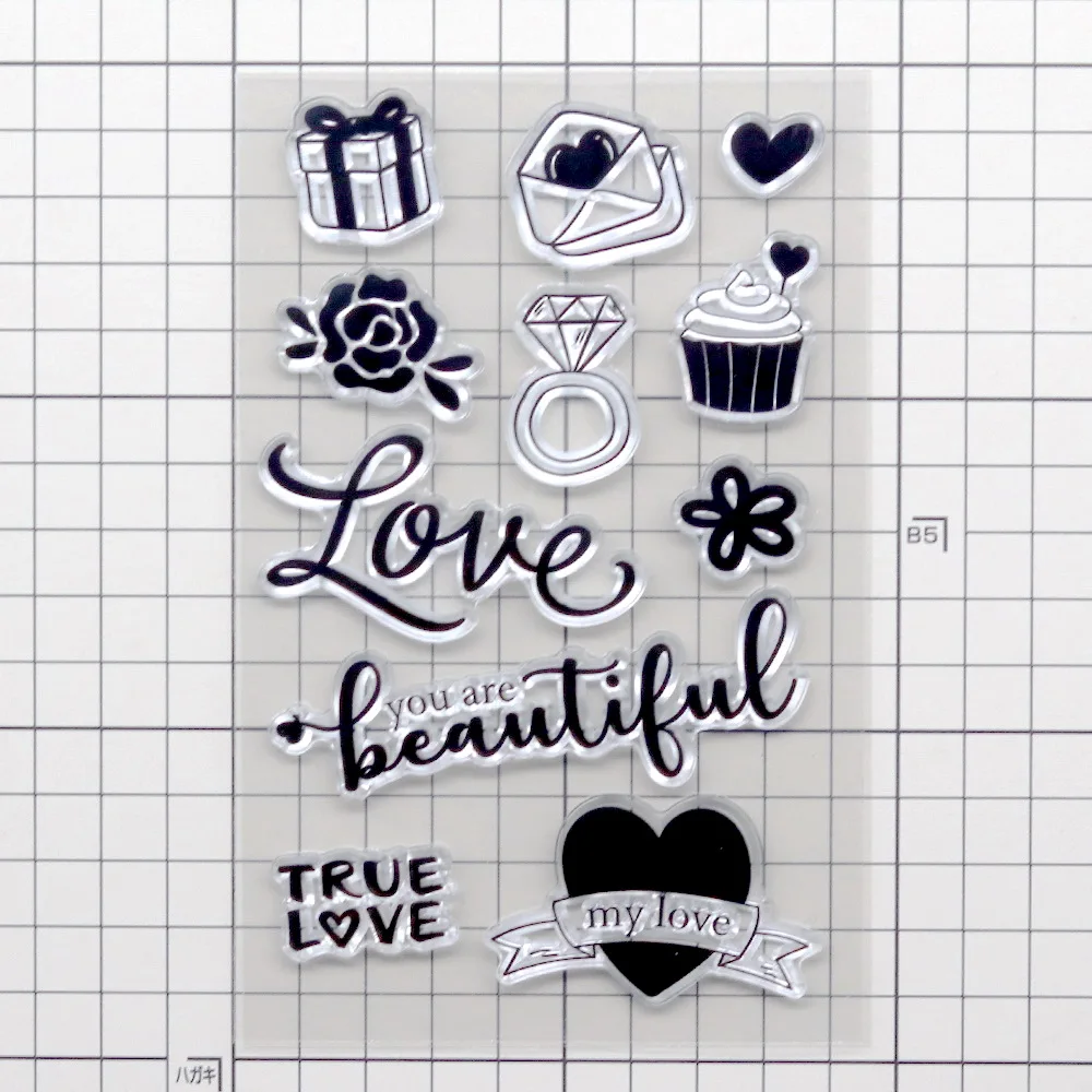 Kreative Pfad Klare Stempel Siegel Transparent Silikon Glück DIY Handwerk Wiederverwendbar Für Scrapbooking Kartenherstellung Journal Dekorationen – Detail 2